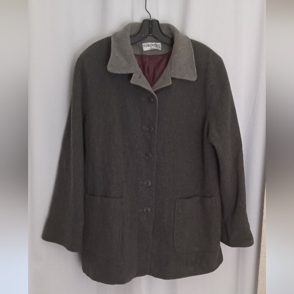 Vintage FORECASTER of BOSTON Women's gray wool Jacket